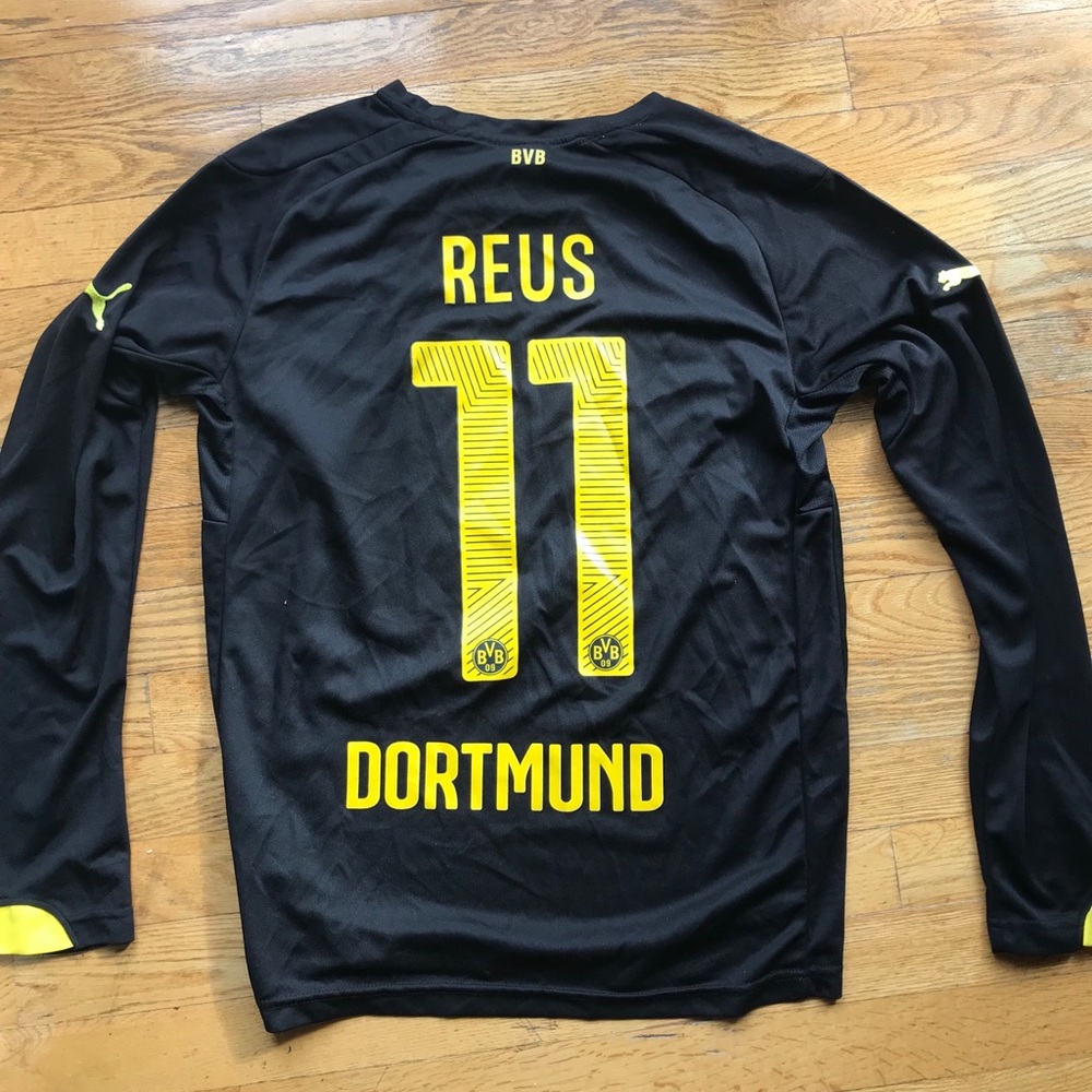 Marco Reus Dortmund 14/15 Long Sleeve (Away Kit)